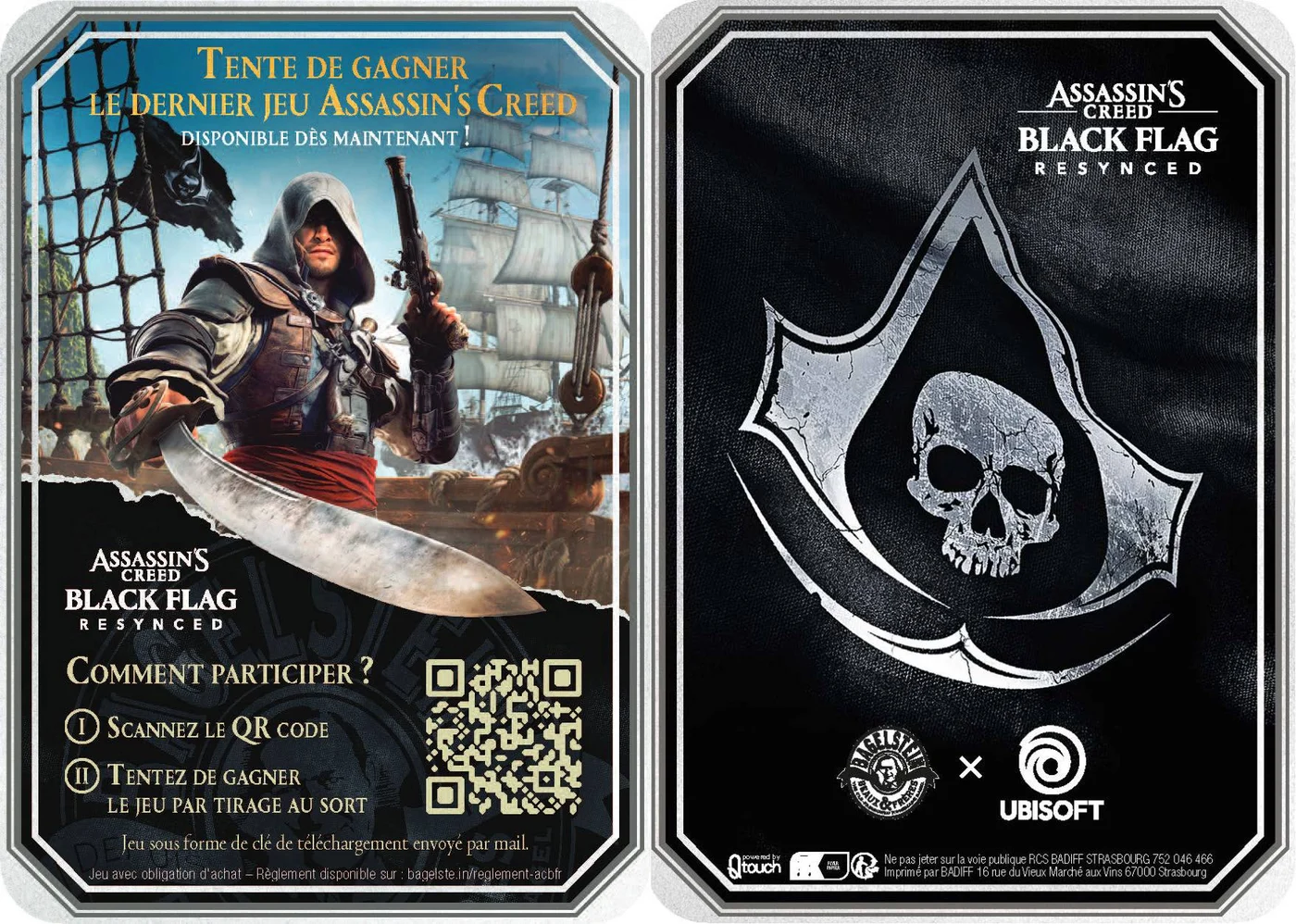 Assassin’s Creed Black Flag for Ubisoft × Bagelstein
