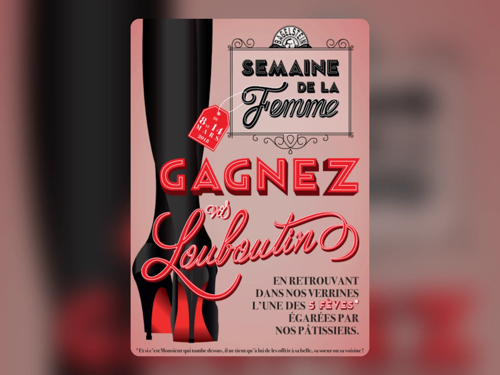 Semaine de la Femme for Christian Louboutin × Bagelstein