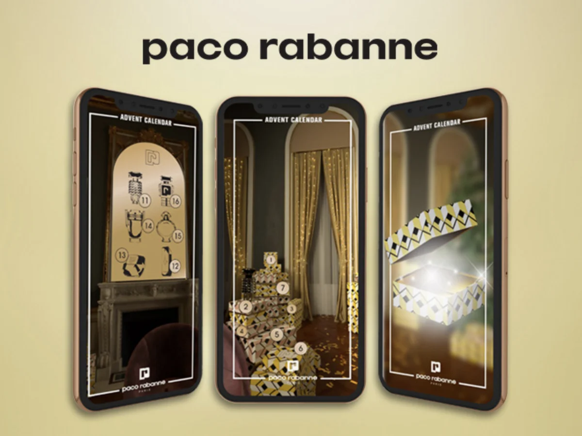 Advent calendar for Paco Rabanne