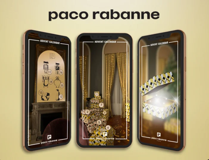 Advent calendar for Paco Rabanne