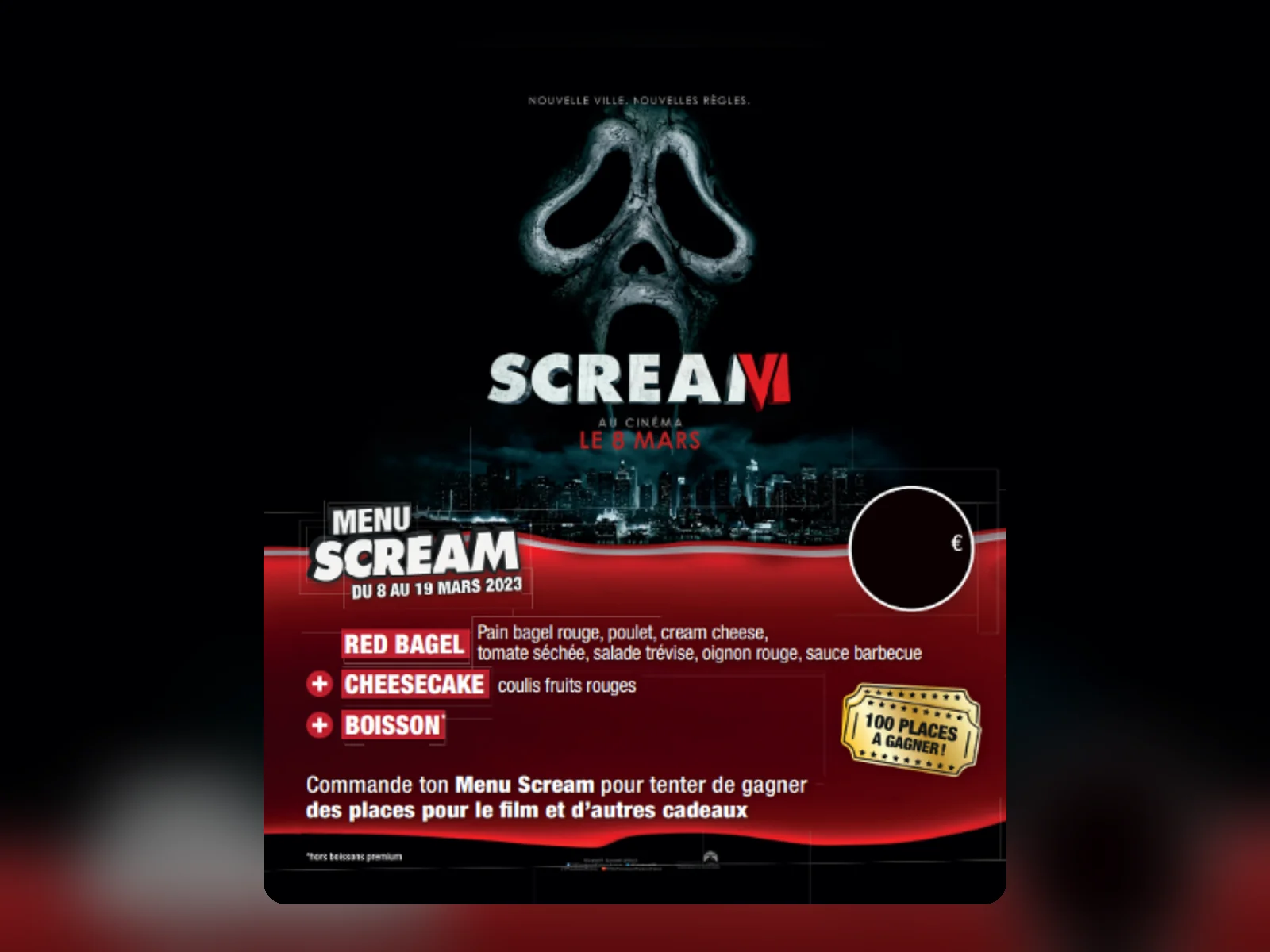 Scream VI for Paramount × Bagelstein