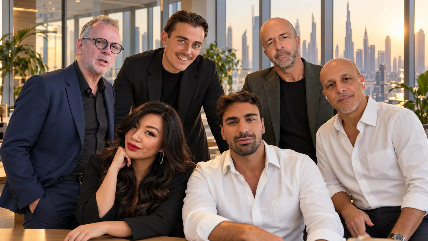 The VWX Nexus team in the Dubai office